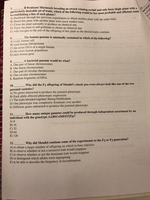 Question: In trying to determine whether DNA or protein is the genetic material, Hershey and Chase made use...