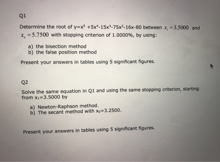 Bisection Method Matlab