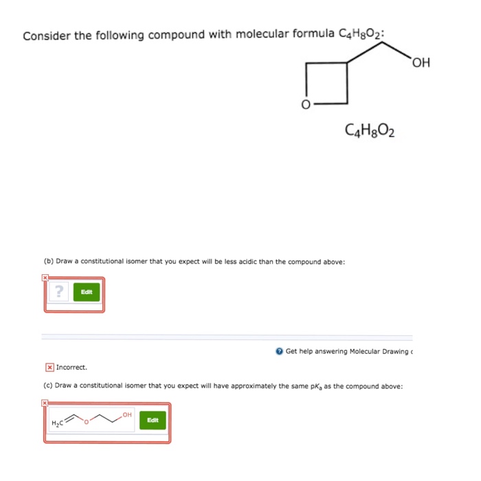 Solved Consider The Following Compound With Molecular For Chegg Com