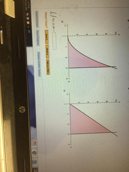 Question: Https//www.webassign.net/web/Stude olie ECian-aA] https://tlacitoord."." Θ Sketch the region R an...