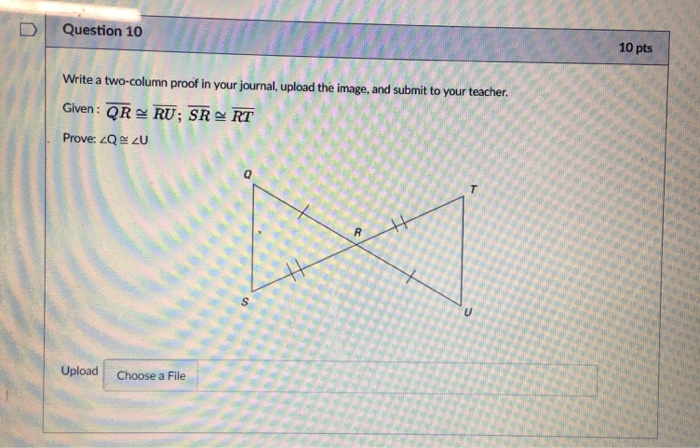 Write a two column proof given and prove abc ade 07 picture
