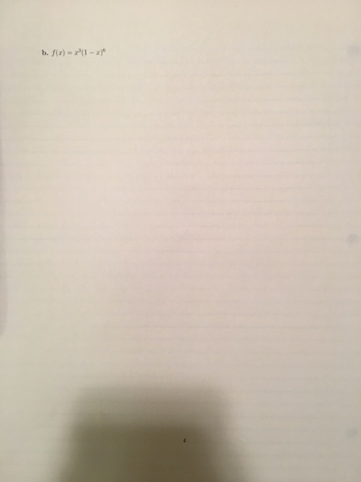 Question: Cale I, Fall 2017, Homework for Section 4.3, Name: Print a hard copy of this and fill in the blan...