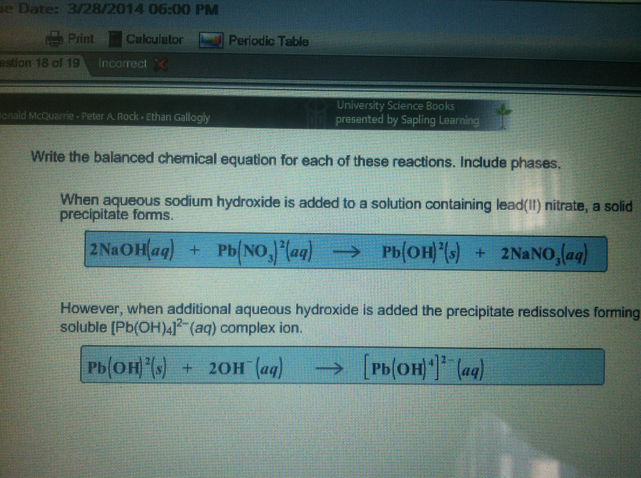 carbonic acid precipitate equation carbonic acid precipitate equation