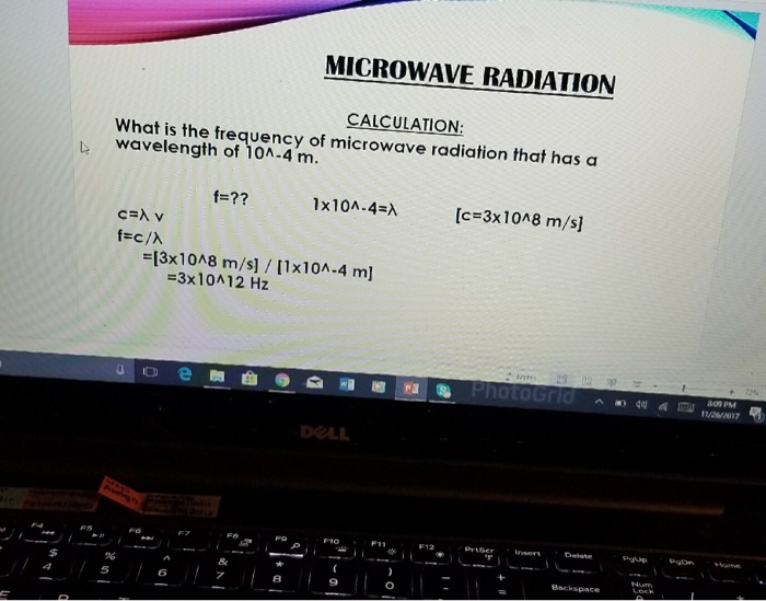 Question: How do I explain this example calculation in steps andwords?
