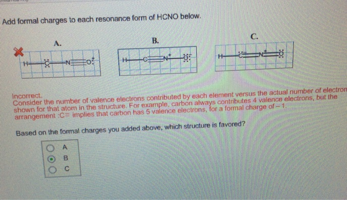 solved-add-formal-charges-to-each-resonance-form-of-hcno-chegg