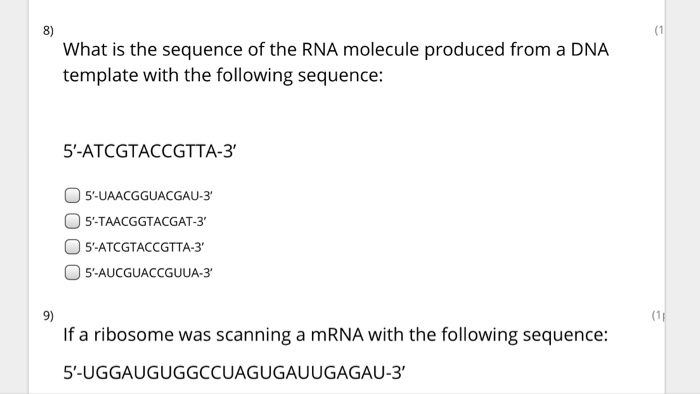 Question: 7) (1 EcoRI, which has a 6 base pair recognition site, will cut DNA on average every base pairs. ...