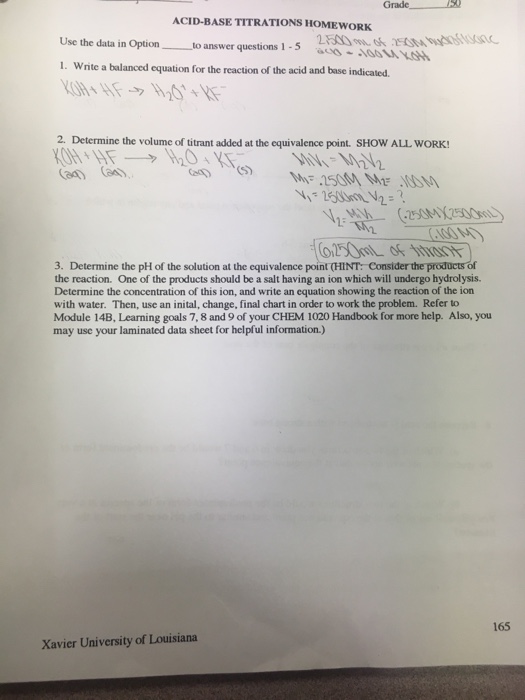 Introduction to acids and bases worksheet answer key part 4 picture