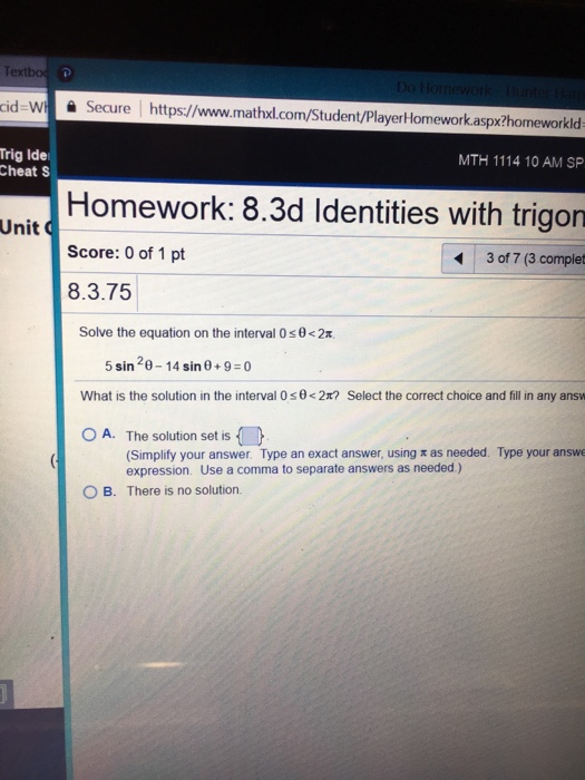 Mathxl cheat homework image