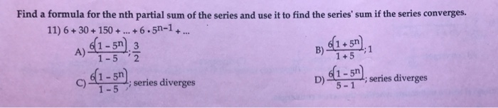 solved-find-a-formula-for-the-nth-partial-sum-of-the-seri-chegg