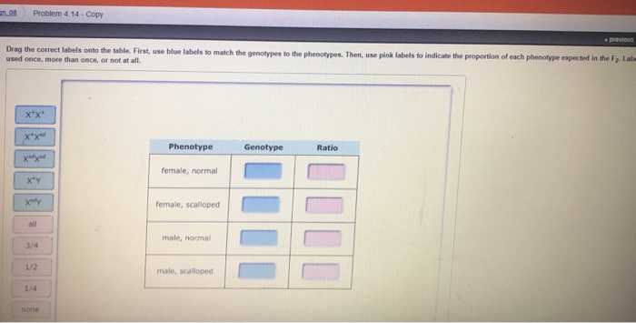 Question: Secure l https://session.masteringgenetics.com/ 49109 next Genetics BI 311 sign 08 Problem 4.15 A...