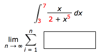 1) Use The Form Of The Definition Of The Integral ... 1) Use The Form Of The Definition Of The Integral ...