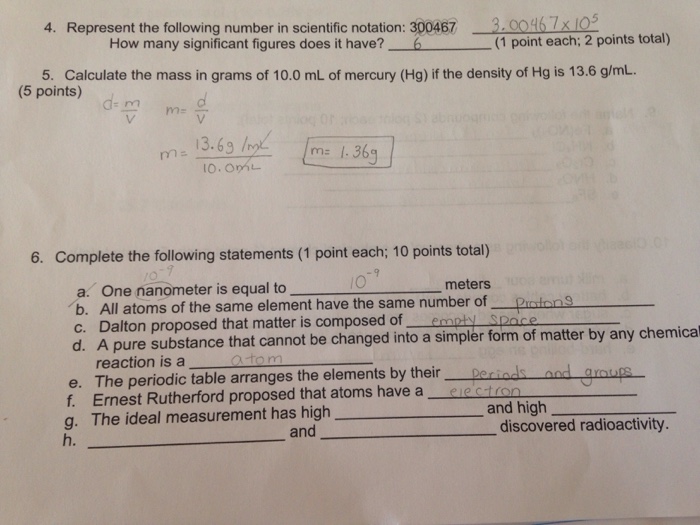 Question: Is this the right answer for this question? If not can youplease tell me the correct answer and why