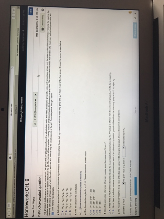 Places that do homework online