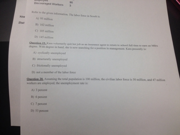 What Are The Answers To These Questions ? Can | Chegg.com