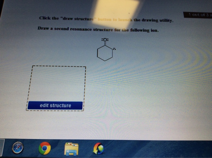 Draw A Second Resonance Structure For The Followin...