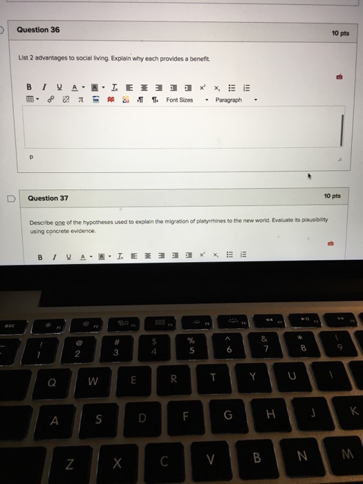 Question: Describe one of the hypotheses used to explain the migration of platyrrhines to the new world. Ev...