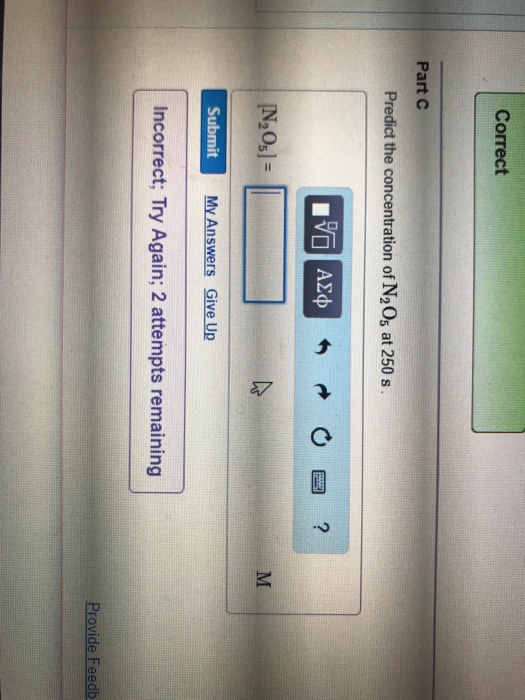 Question: Exercise 14.50 Exercise 14.50 Par The data below show the concentration of N205 versus time for t...