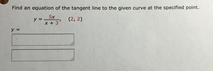 find-an-equation-of-the-tangent-line-to-the-given-chegg