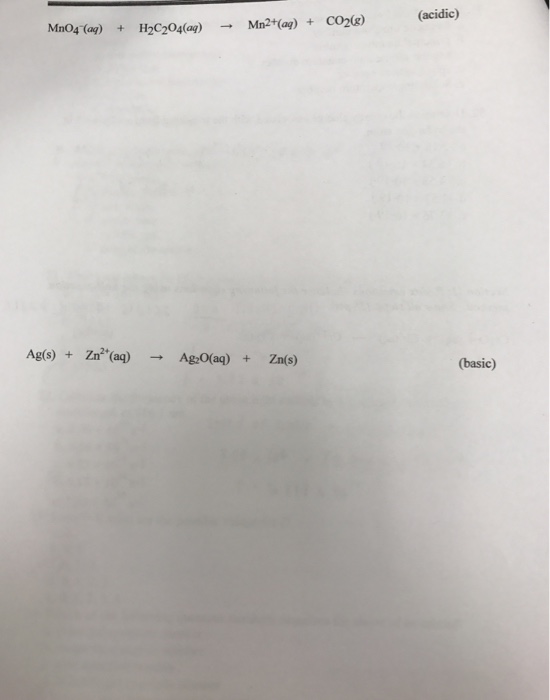 Question: Redox equations - balance the following equations using thehalf-reaction method. Show all steps....