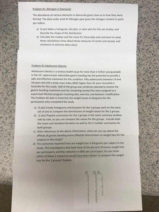 Worksheets Parts Per Million Problems Worksheet statistics and probability archive march 09 2017 chegg com problem nitrogen in diamonds the abundance of various elements gives clues as to how