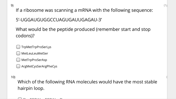 Question: 7) (1 EcoRI, which has a 6 base pair recognition site, will cut DNA on average every base pairs. ...