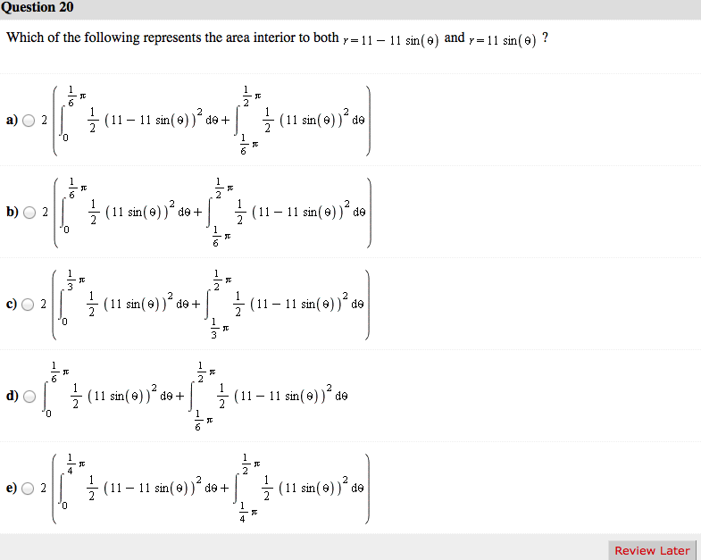 Calculus homework help and answers
