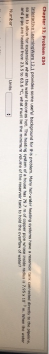 Question: LearningWare 12.1 provides some useful background for this problem. Many hot-water heating system...