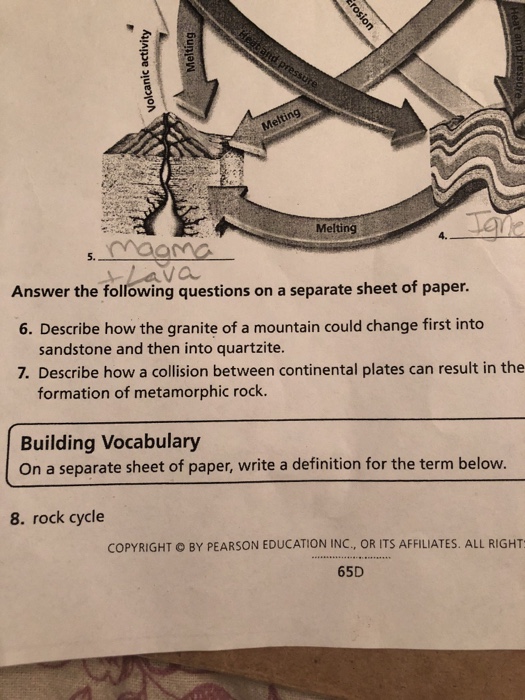 solved-metamorphic-rocks-understanding-main-ideas-fill-in-chegg