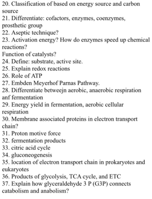 Solved 20. Classification Of Based On Energy Source And C...