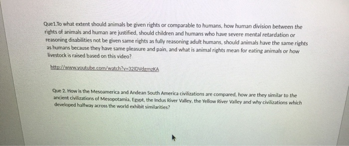 Why humans and animals are equal picture