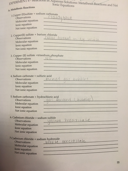 Cuso4 + bacl2 precipitate image