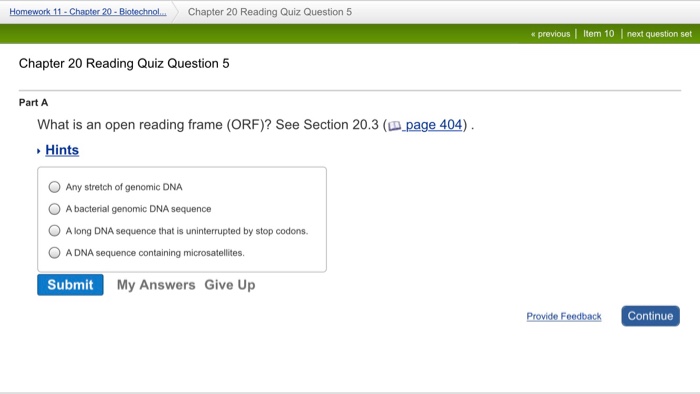 Question: ROAST BEEF from Moose Homework! m 9 next Chapter 20 Practice Test Question 8 Part A Which of the ...