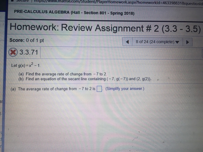 What is rate of change picture