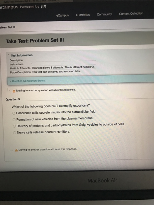 Question: Test: Problem Set Take Test: Problem Set III Test Information Multiple Attempts This test allows ...