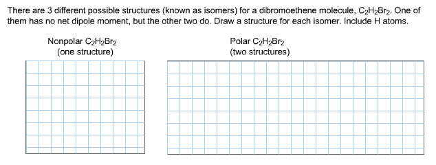 Isomers+of+C2H2Br2 There Are 3 Different Possible Structures (known ... | Chegg.com