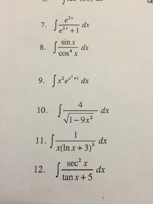 integral de x 3 cos x 4 2 dx