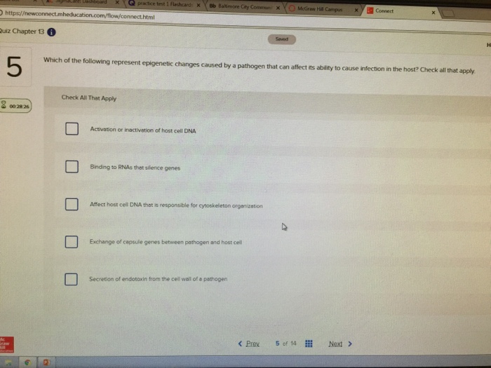 Question: Q practice test 1 Flashcard: > Bb BaAmore City McGraw Hil Campus a Connect × > CO https/ connect...