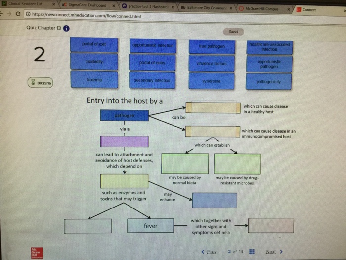 Question: Q practice test 1 Flashcard: > Bb BaAmore City McGraw Hil Campus a Connect × > CO https/ connect...