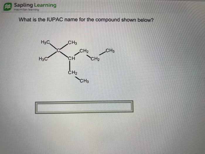 Question: For the second question, name the following alkenes usingsystematic names.