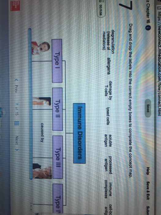 Question: Https://newconnect.mheducation.com/flow/connect.html z Chapter 16 Help Save &Exit Subm Drag and d...