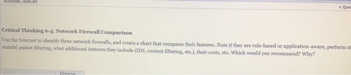 Critical thinking 6 4 network firewall comparison 06 image