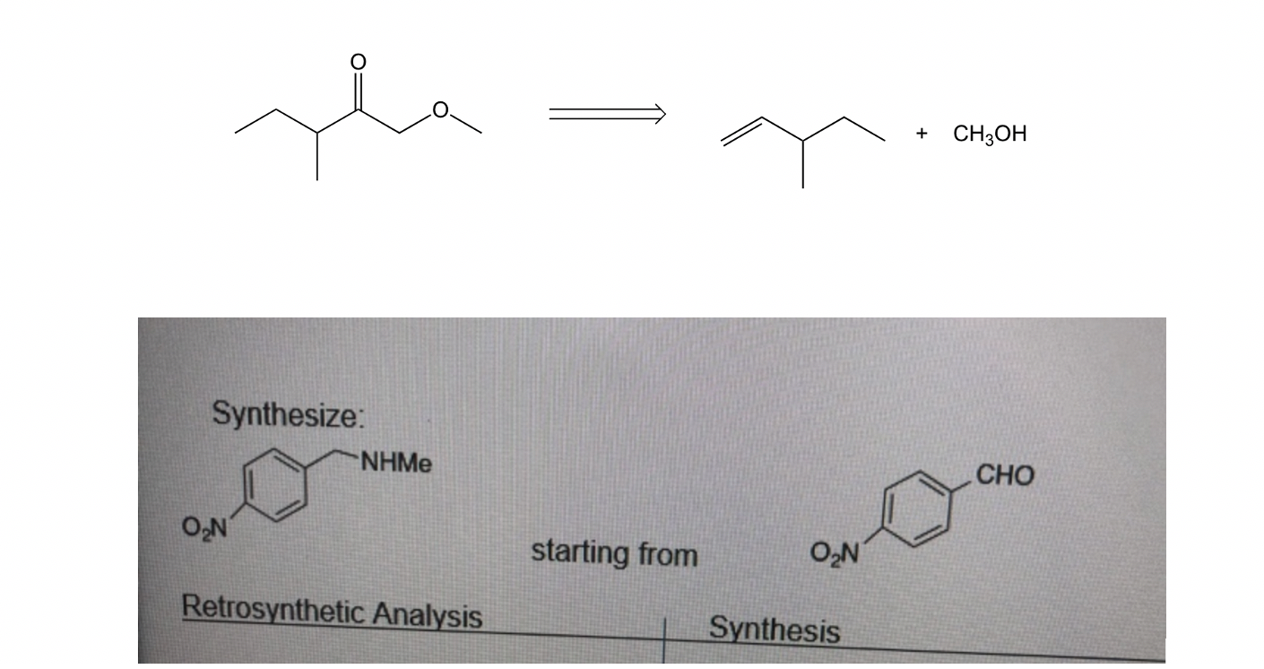 Solved Find Retrosynthetic Analysis And Synthesis For Chegg