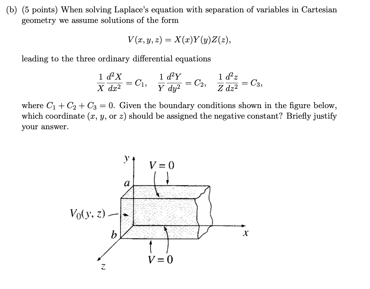 Solved Points When Solving Laplace S Equation With Chegg