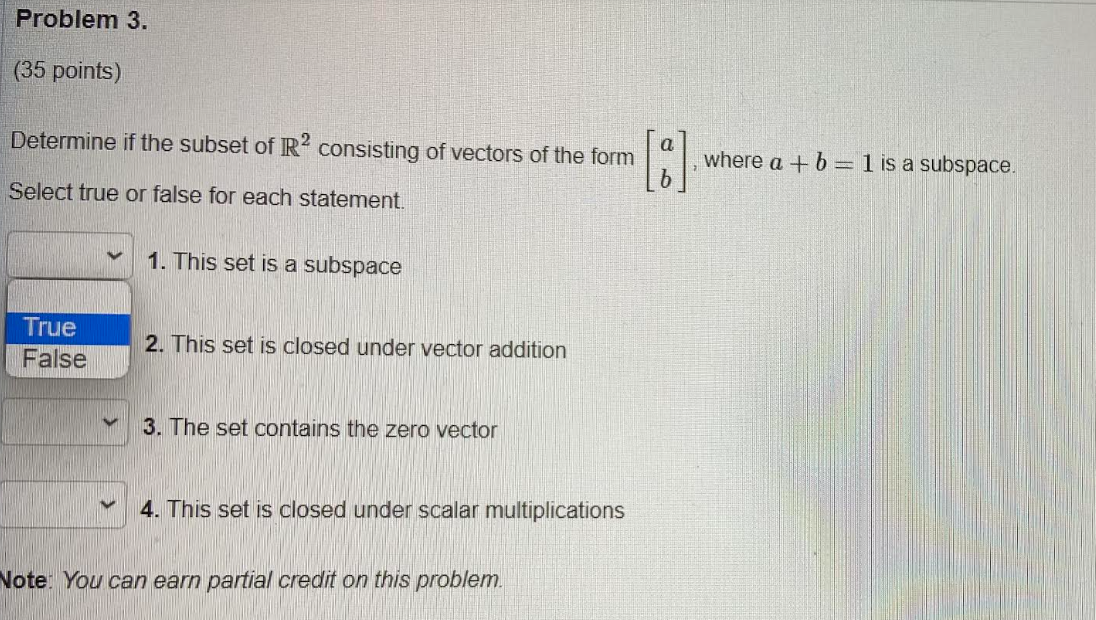 Solved Determine If The Subset Of R2 Consisting Of Vectors Chegg