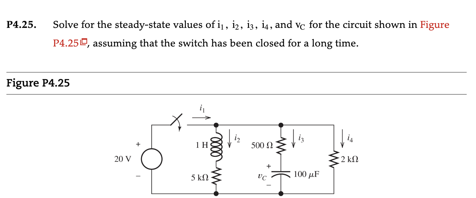 Solved Solve For The Steady State Values Of Chegg