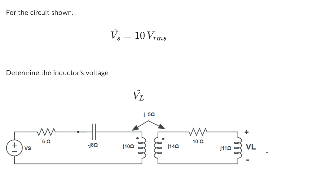 Solved For The Circuit Shown V S Vrms Determine The Chegg