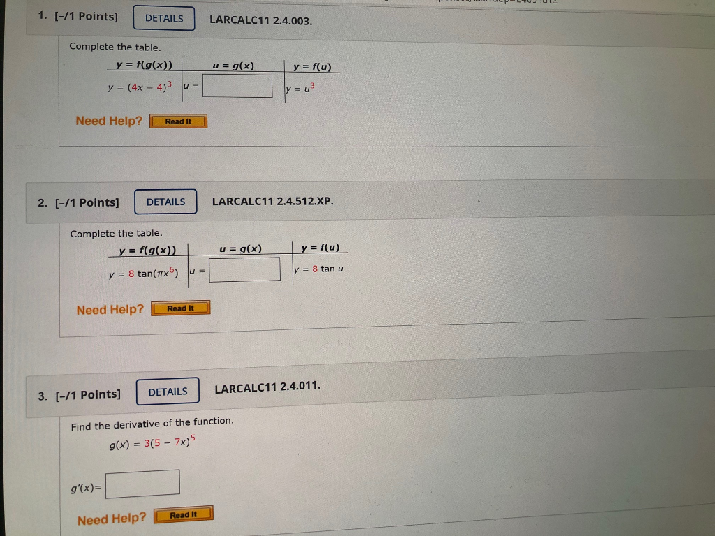 Solved Points Details Larcalc Complete Chegg