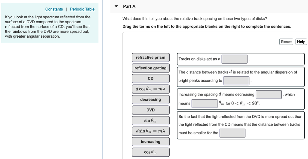 Solved Part A Constants Periodic Table If You Look At The Chegg