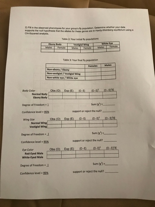 Solved Population Genetics Assignment Name Table 1 Sample Chegg