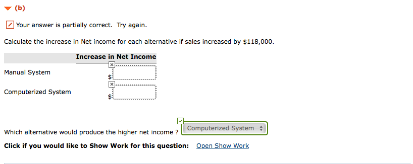 Solved B Your Answer Is Partially Correct Try Again Chegg